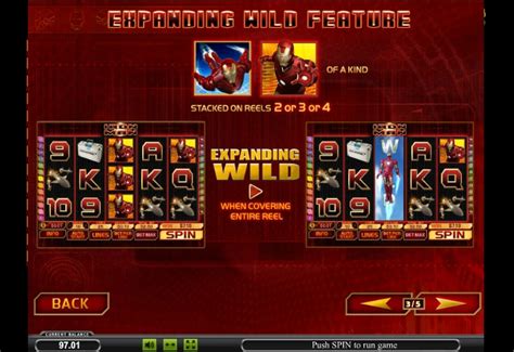 Iron Man™ Slot Machine Online.